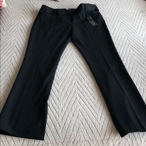 New Express black pants low rise, barely boot